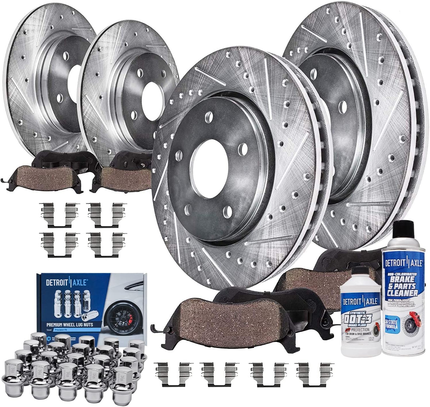 Detroit Axle Brake Kit for Dodge Grand Caravan Chrysler