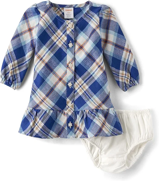 Gymboree Baby-Girls and Newborn Long Sleeve Dresses