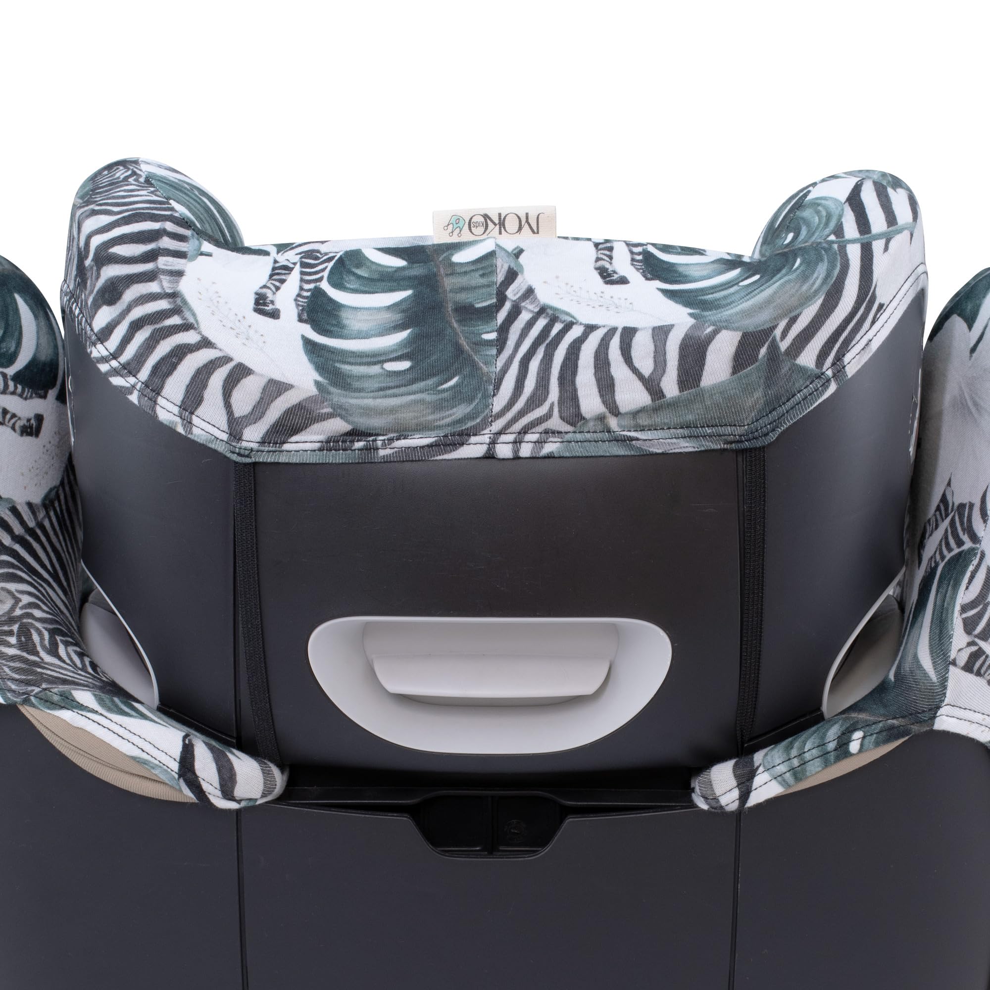 JYOKO KIDS Fodera per seggiolino auto in cotone compatibile con Cybex Pallas M - S Fix y Pallas B - Fix (Zebra)