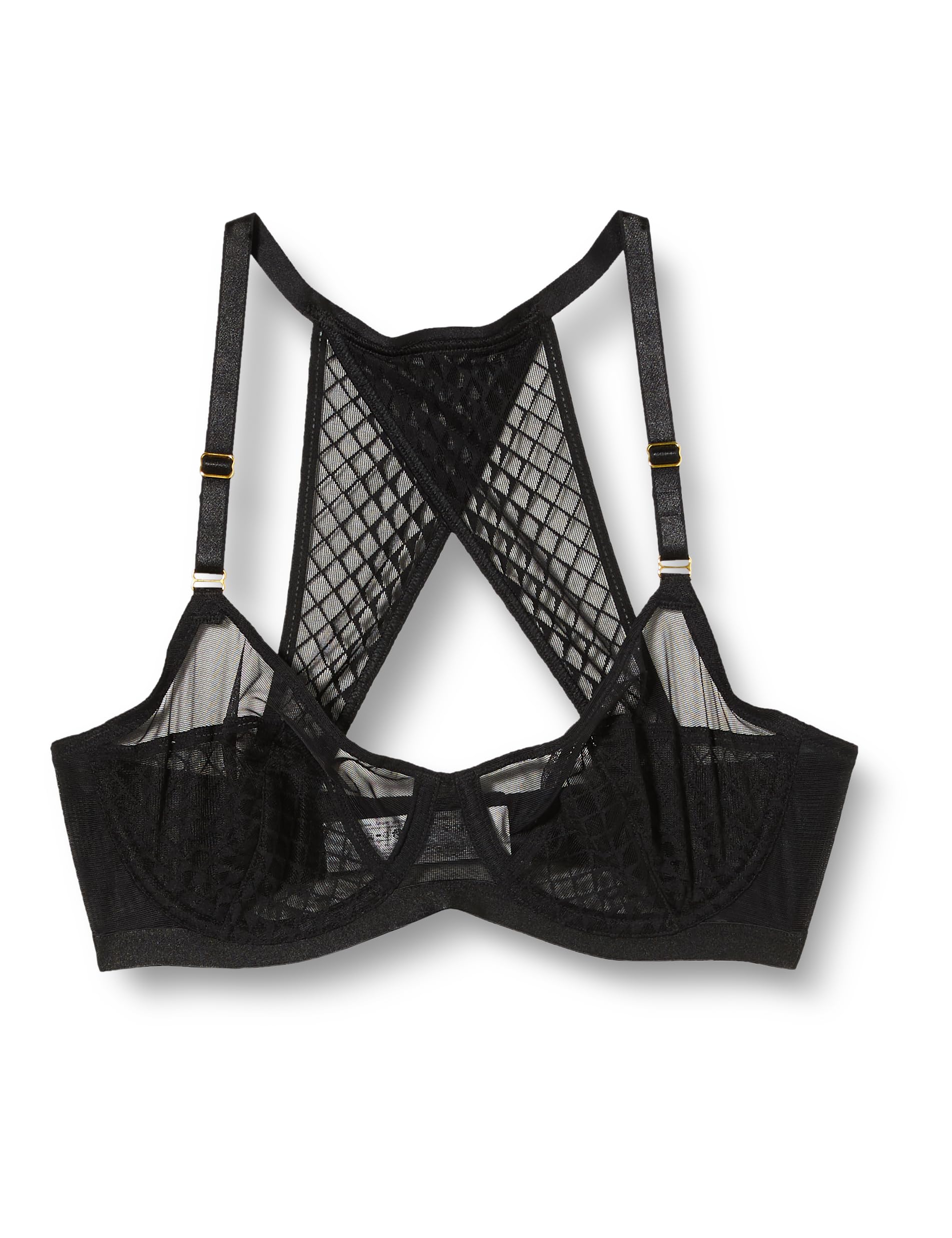 Triumph Women's Black Mysterious Spotlight W Bra, 36C