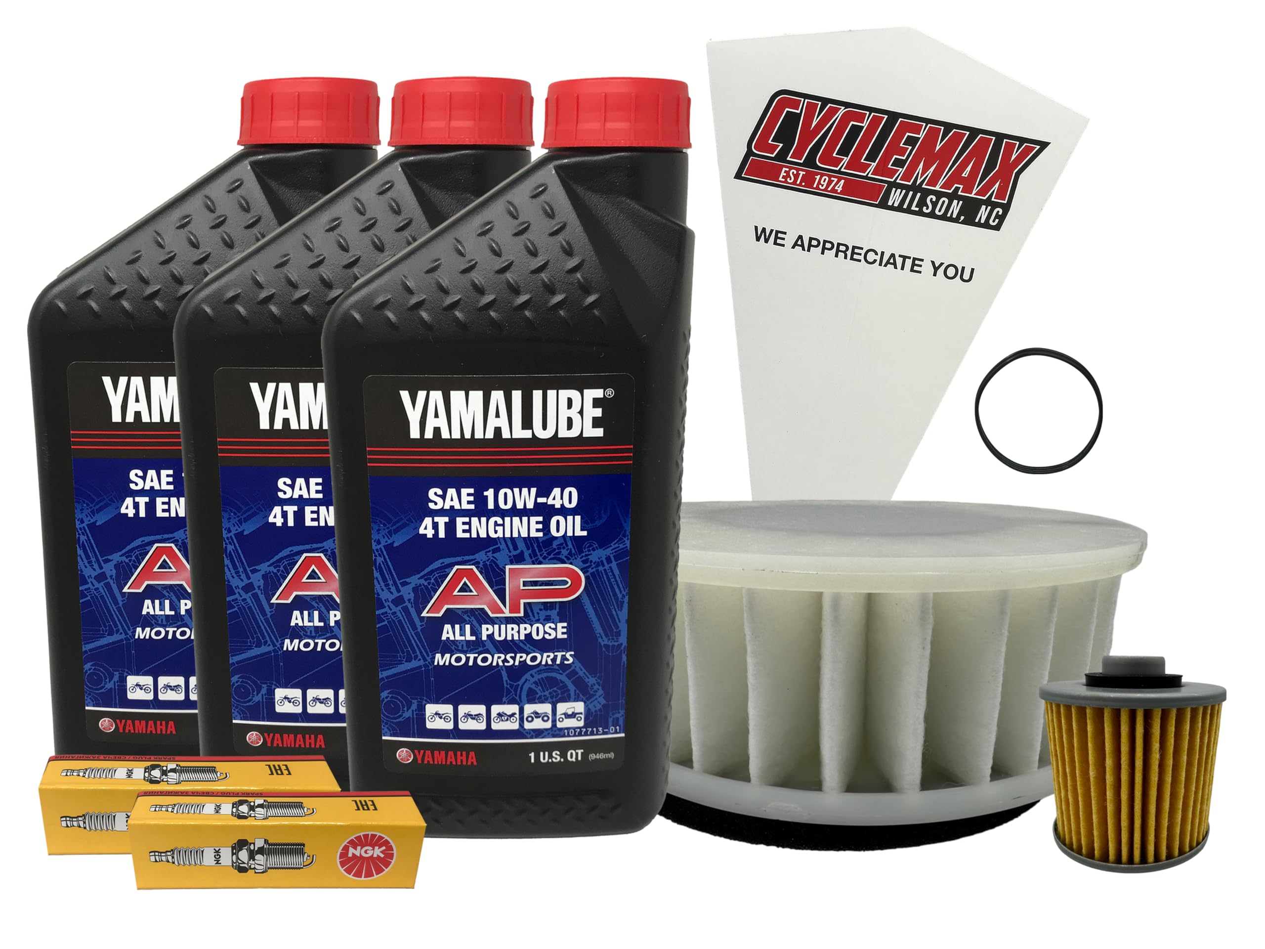 Cyclemax Standard Yamalube Tune-Up Kit compatible with 2006-2010 Yamaha V STAR 650