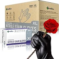Vista 12 de Medtecs Guantes de Nitrilo Desechables – Disponibles en 200 y 2,000 piezas – Grado Médico, Clasificación Química, 4 mil, Sin Látex, Sin Polvo