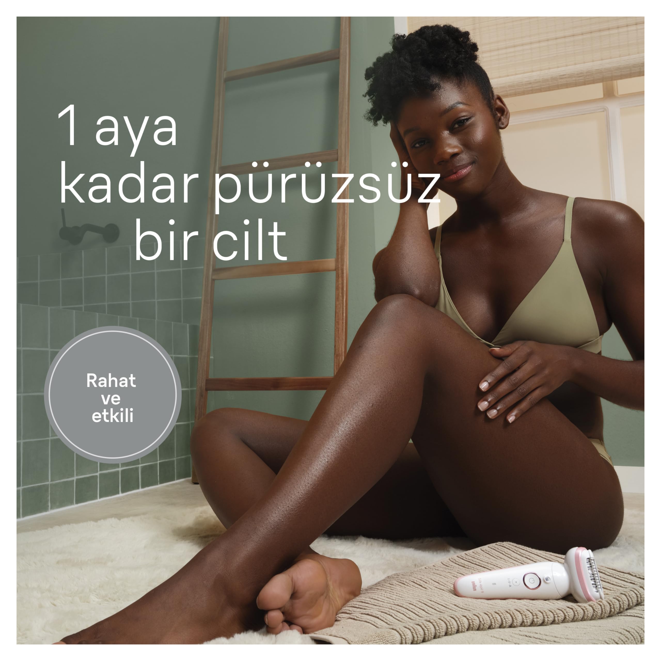 Braun Silk-épil 9 40 pince(s) Or, Blanc