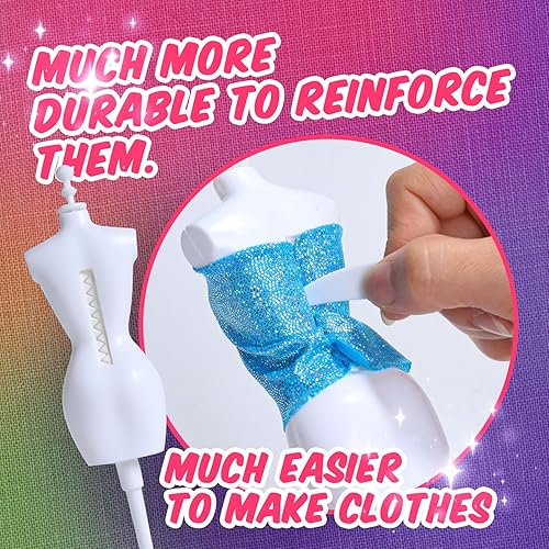 Miniatura 4 de Skirfy Kits de diseño de moda para niñas de 8 a 12 años con 5 maniquíes, juguetes para niñas, accesorios, kits de arte y manualidades para niños,