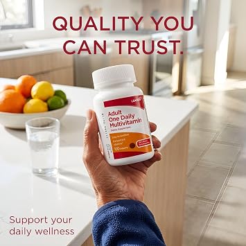 Leader One Daily Multivitamin Tablets 100 Ct. Essential Nutrients for Adults