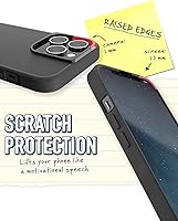 Vista 4 de Smartish® Funda delgada para iPhone 13 Pro - Gripmunk - [ligera + protectora] Funda de agarre fina - Black Tie Affair