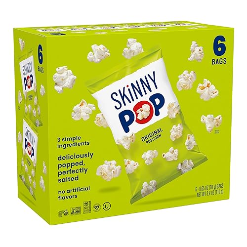 Miniatura 59 de SkinnyPop Palomitas de maíz, sin gluten, sin OMG, aperitivos saludables, aperitivos de Halloween, palomitas de maíz cheddar blancas, sin lácteos