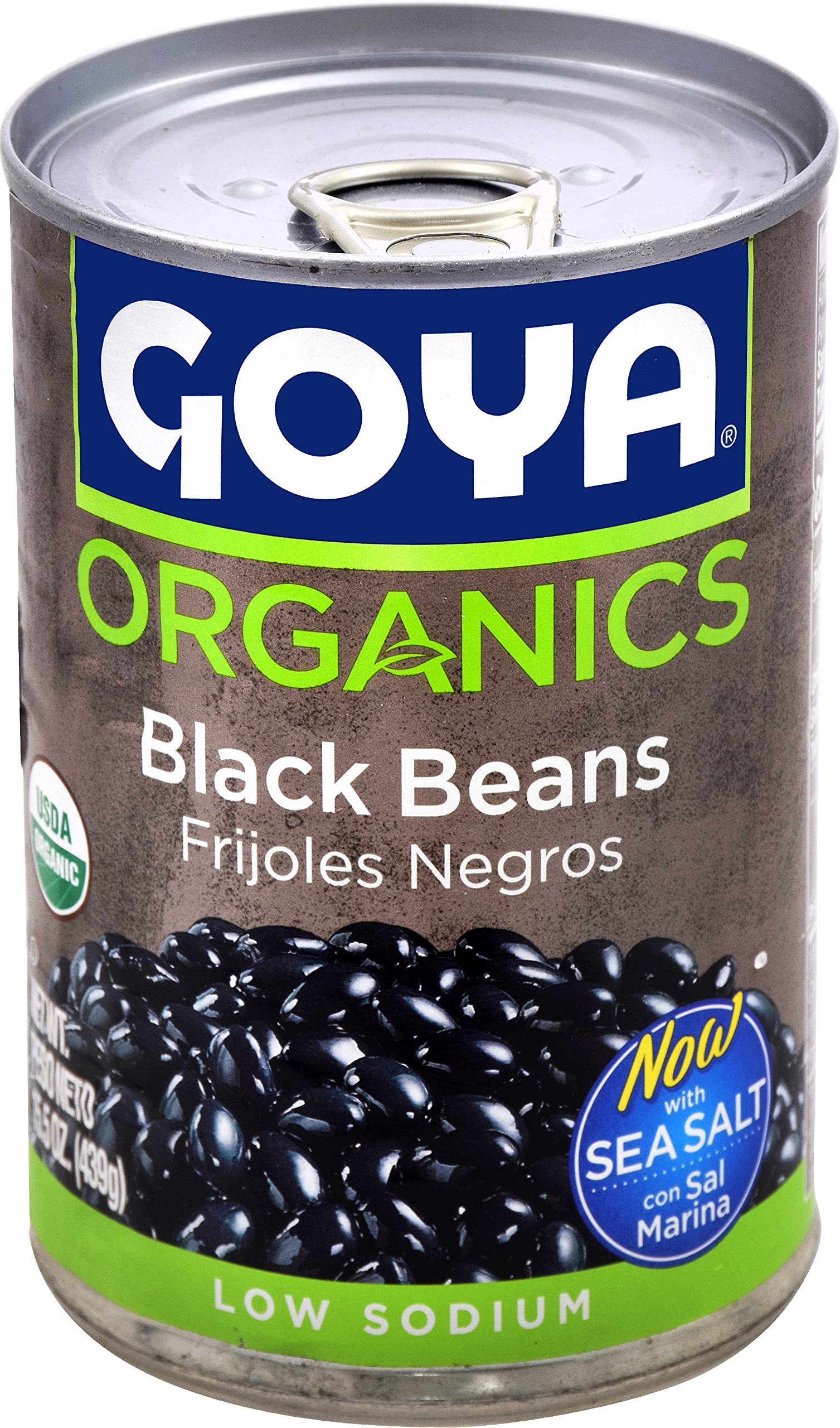 Goya Beans Black Organic, 15.5 Oz