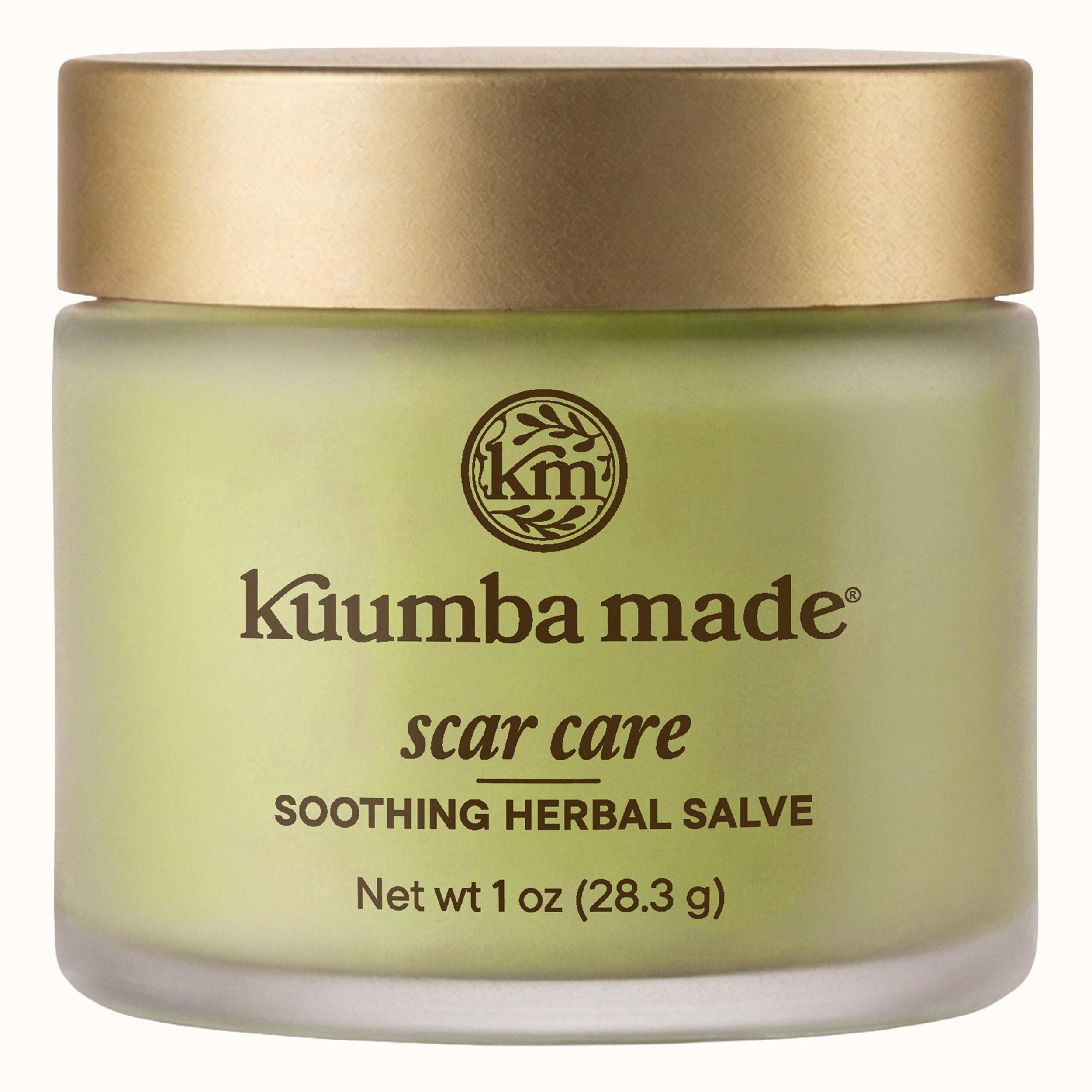Scar Care Herbal Salve, Restorative Plant-Based Balm with Comfrey & Calendula, 1 Oz
