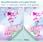 Koala Thin Double Sided Semi-Gloss Photo Paper 8.5X11 Inch 100 Sheets 32LB for Inkjet and Laser Printer for Menu Flyer Print