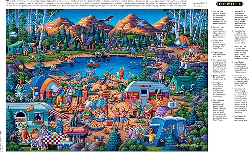 Miniatura 5 de Buffalo Games - Dowdle - Aventura de camping - Rompecabezas de 300 piezas grandes para adultos rompecabezas desafiante perfecto para noches de juego