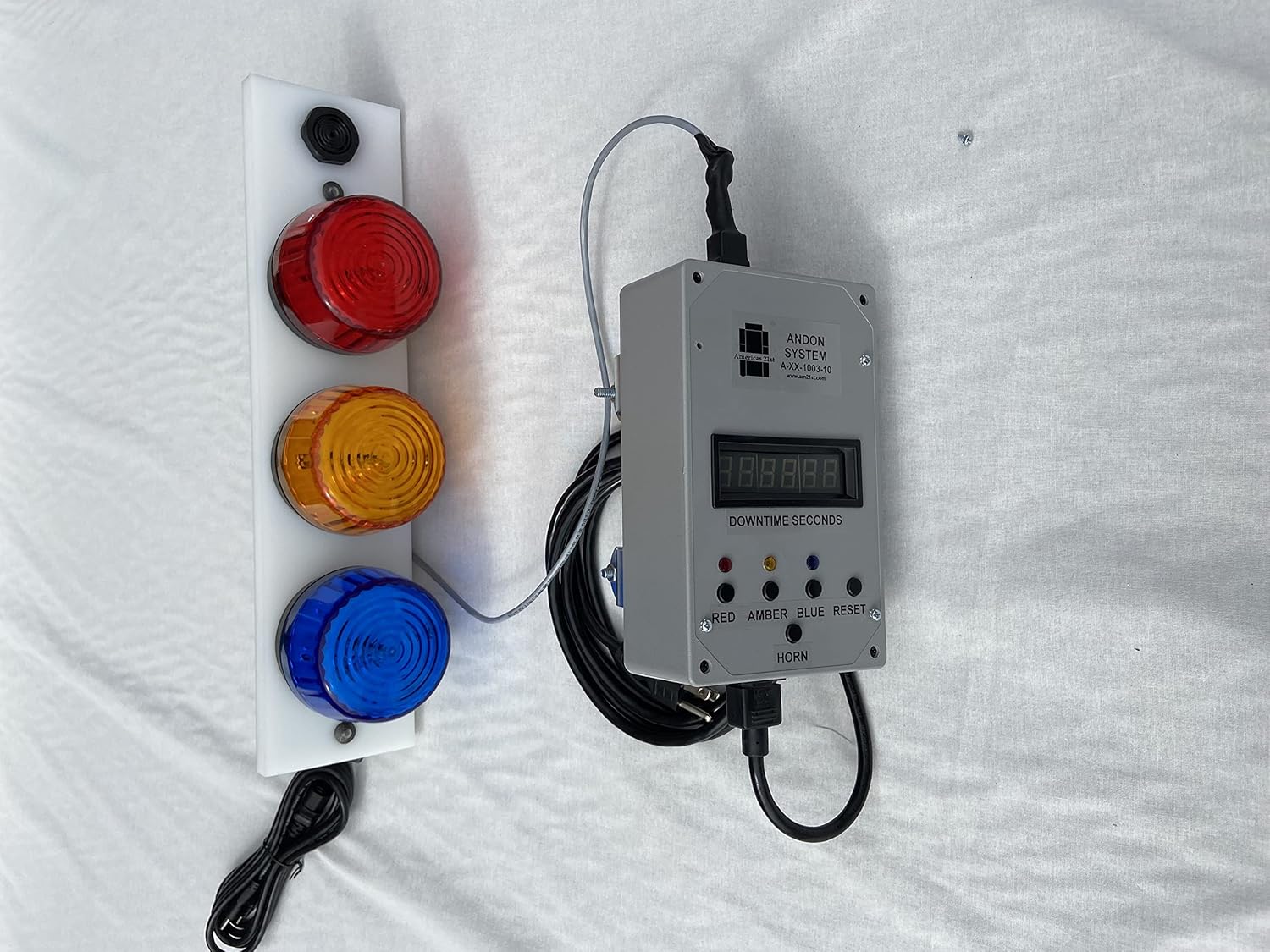 Industrial Downtime Indicator Light System