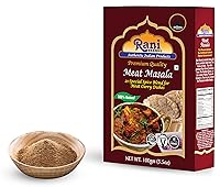Vista 3 de Rani Carne Curry Masala Mezcla de 21 especias, 3.5 oz (100 g) ~ Todo natural Vegano Sin colores Apto para gluten Sin OMG Origen indio