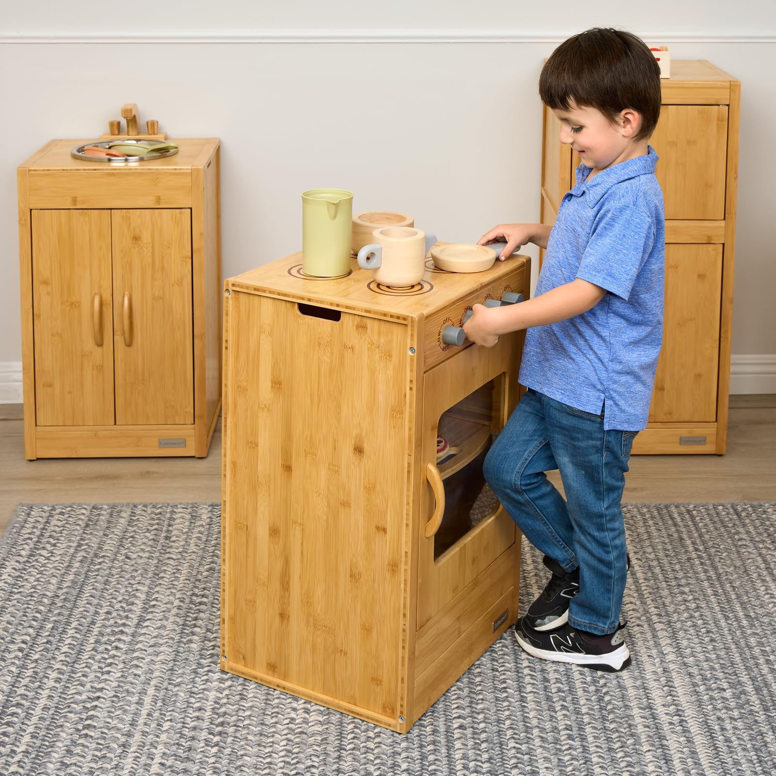 Environments Bamboo Kitchen Stove