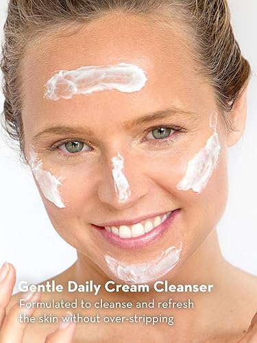 Miniatura 4 de SONAGE Limpiador facial hidratante para todo tipo de piel | Crema suave lavado facial y removedor de maquillaje con aloe, manzanilla y vitamina E |