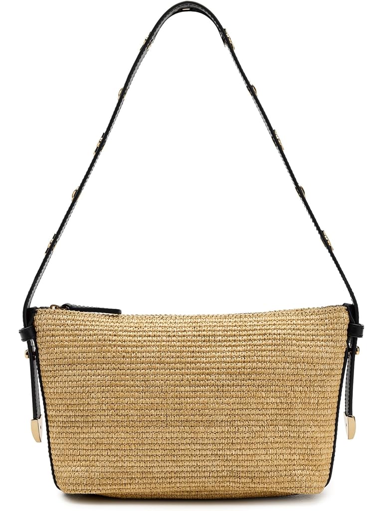 Multi Madewell Straw Leather Sun Stud Shoulder