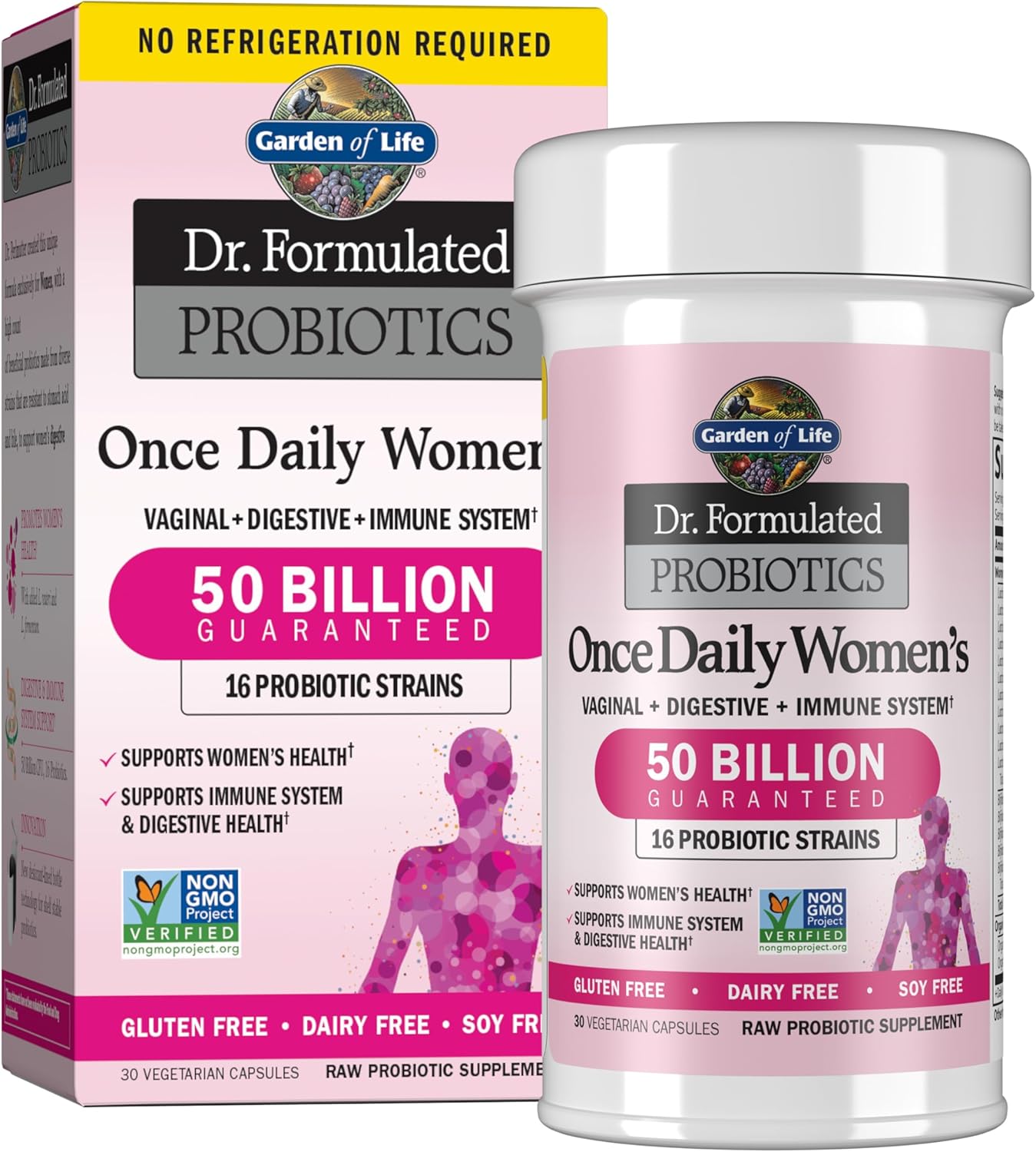 Garden of Life Once Daily Dr. Formulated Probiotics...