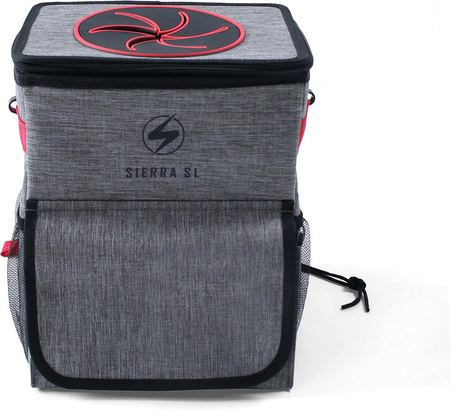 Car Trash Can - Collapsible and Leakproof Car Garbage Can for Truck, Van, SUV, RV, Boat - Car Trash Bin with Storage Pockets, Zipper Lid - Car Accessories for Organization - 11x9.7x7.3 in