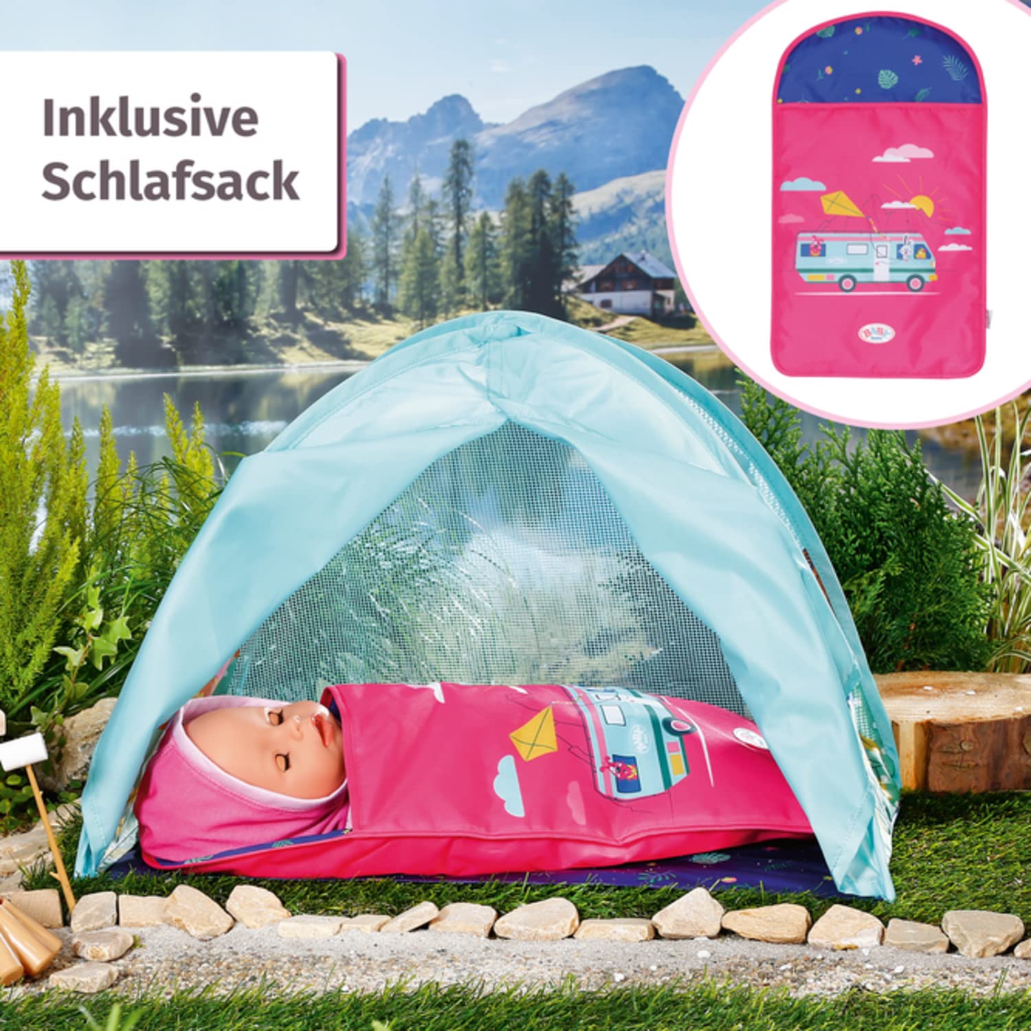 zelten mit baby schlafsack born 832783 Weekend Camping Set figure Farbe:SCHWARZ/KUPFER Handschuhe Cube Performance Langfinger