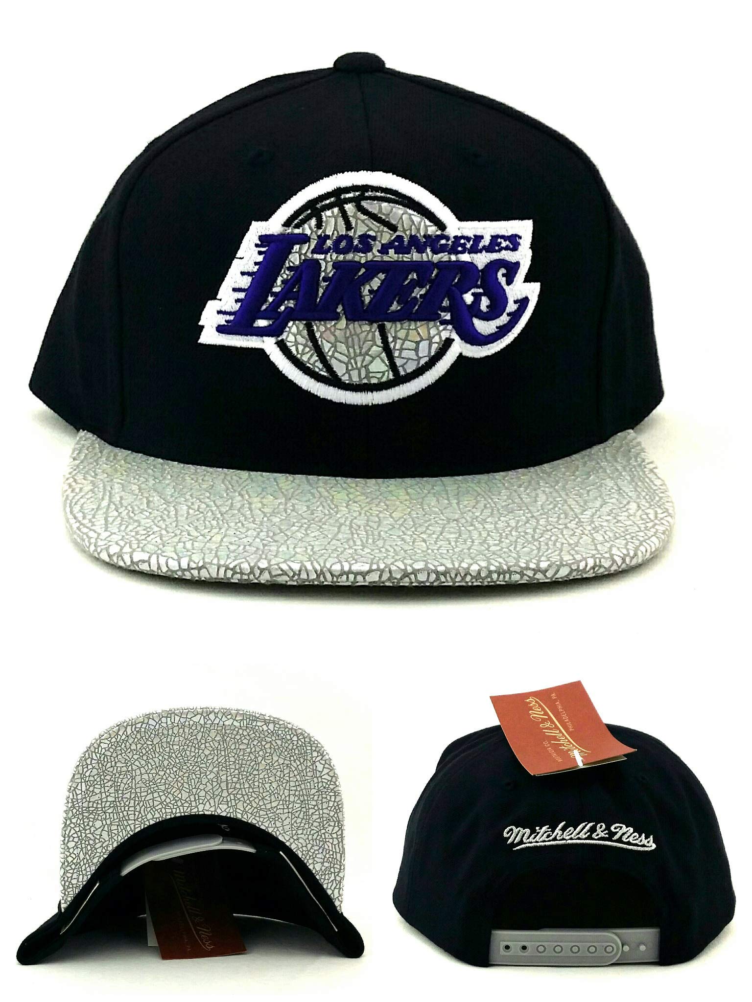 Mitchell & NessNew Cracked Iridescent Era Snapback Hat Cap