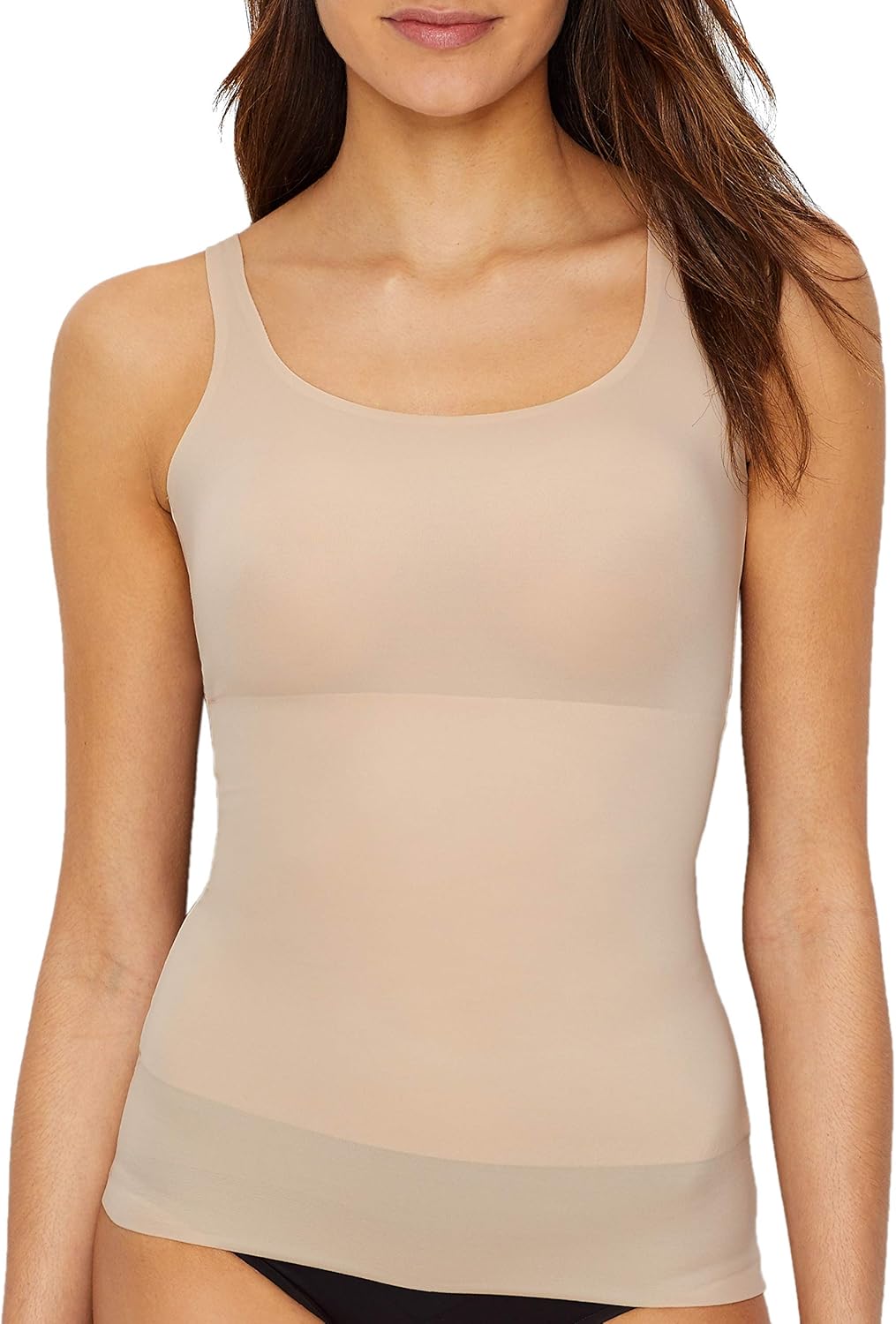 TC Fine Intimates No Side Show Firm Control Shaping Camisole L, Nude