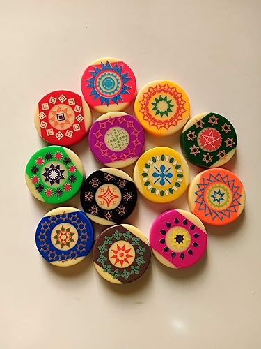 Miniatura 8 de AnNafi Delantero de torneo Carrom de tamaño estándar con superficie lisa y excelente rebote (juego de 4)