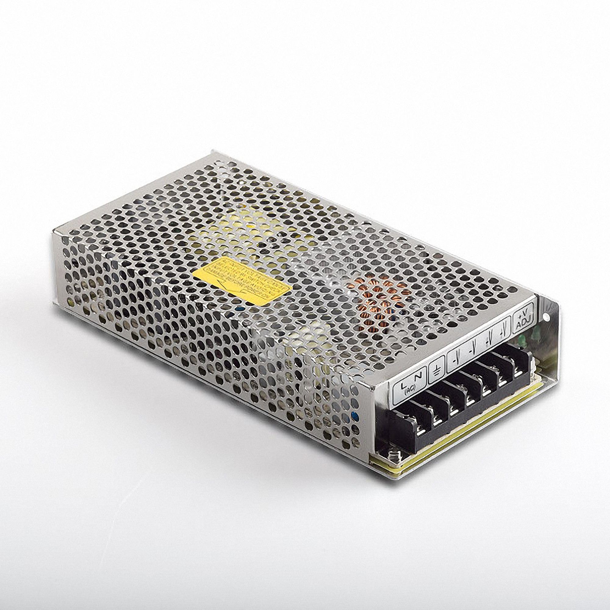 Fuente MEAN WELL RS-150-24 de 156W para reemplazar transformadores industriales