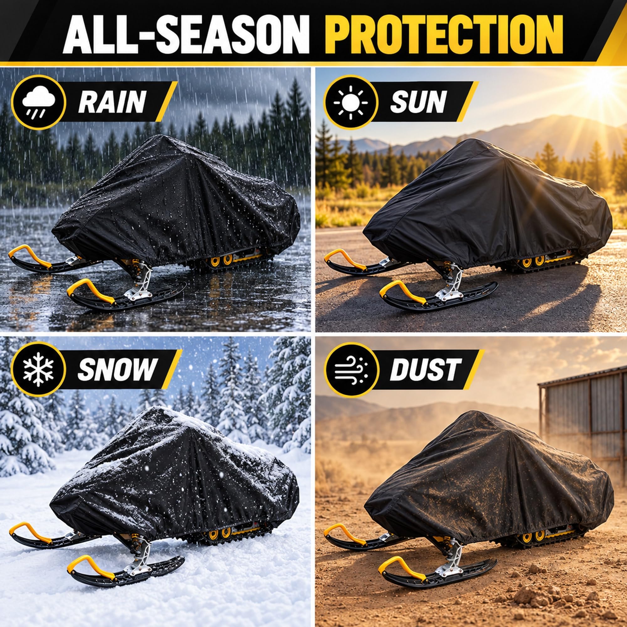 Copertura per Motoslitta per Arctic Cat Firecat F7 700 SP 2024