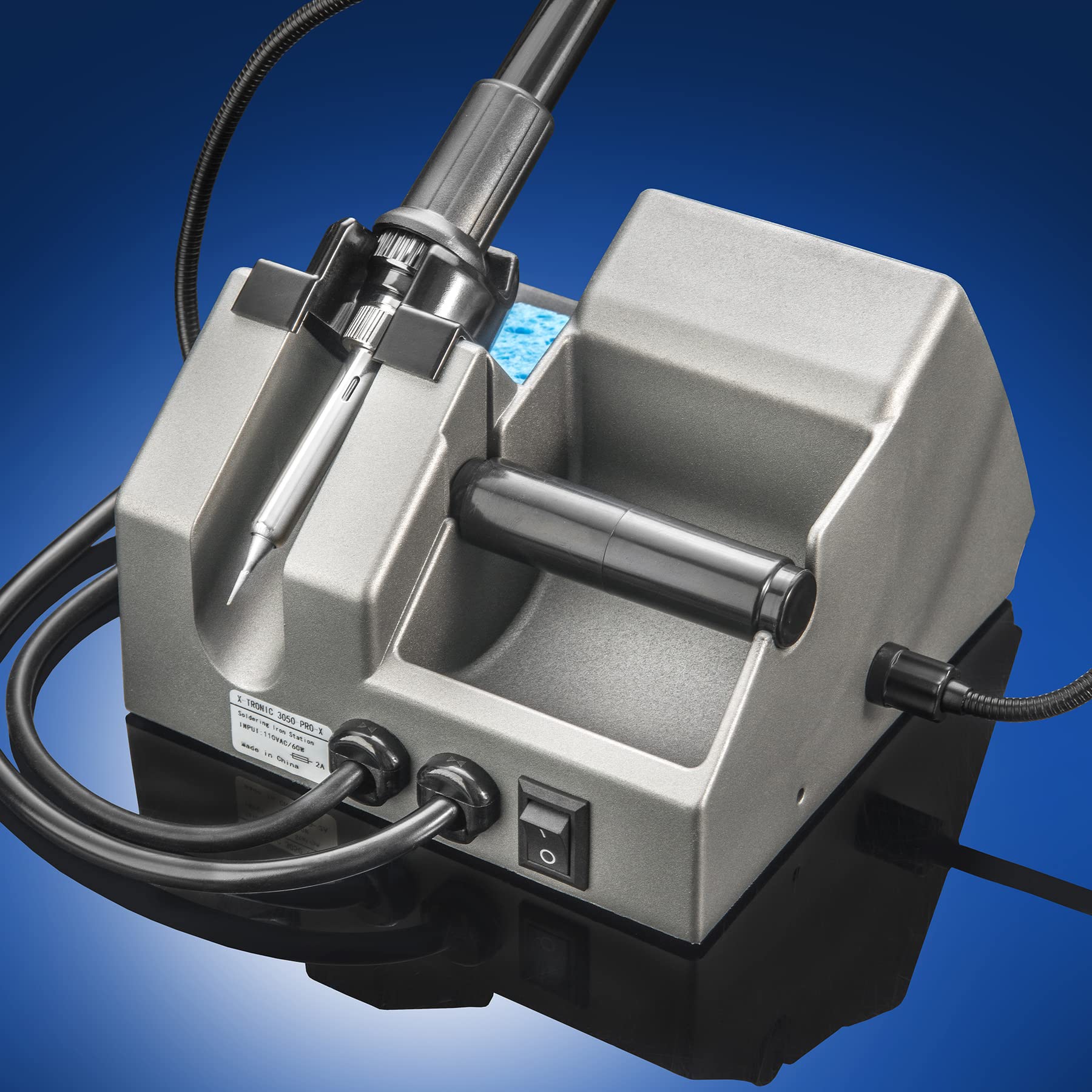 X-Tronic Model 3050-PRO-X Digital LED Soldering Iron Station with