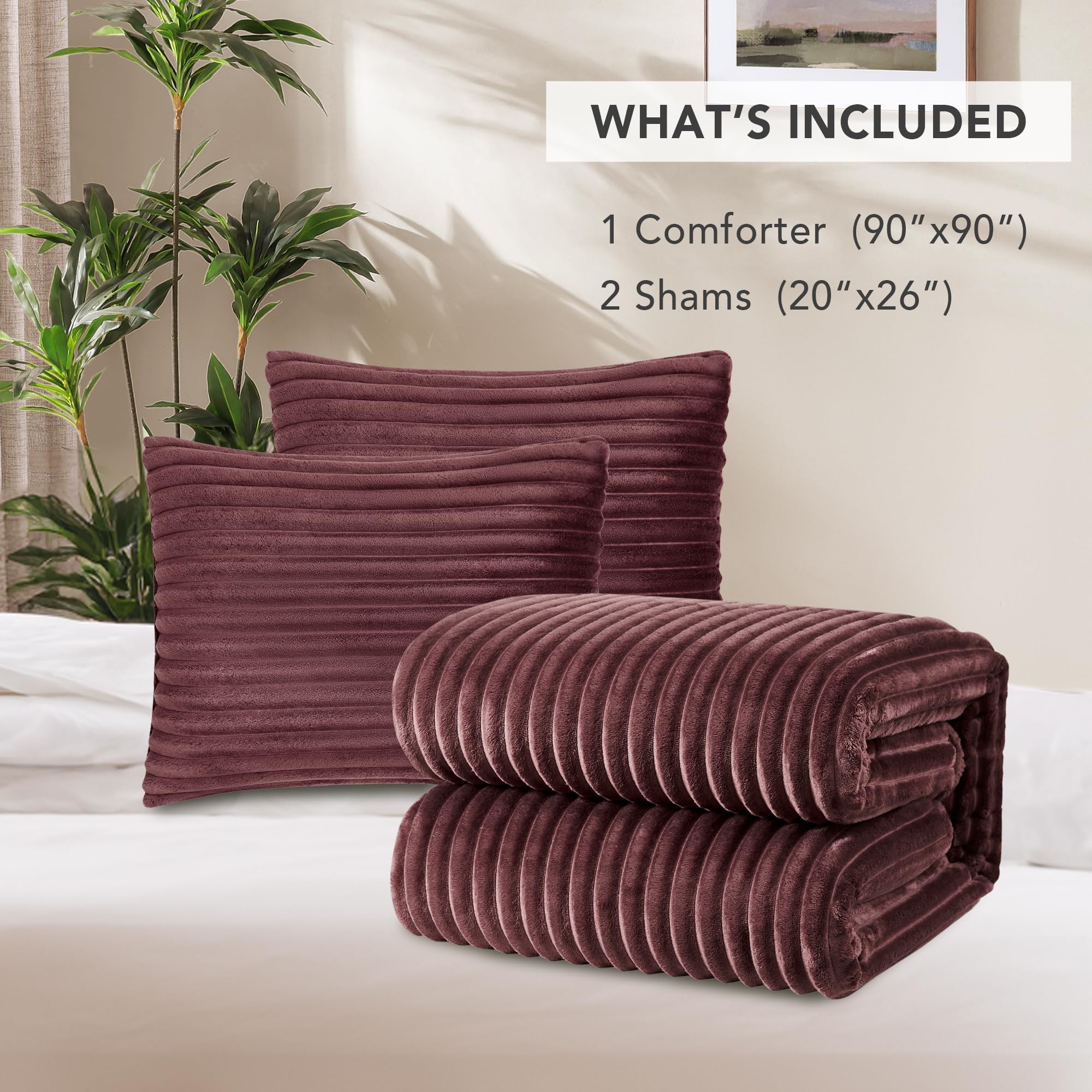 Geniospin Set di biancheria da letto per letto queen size, in
