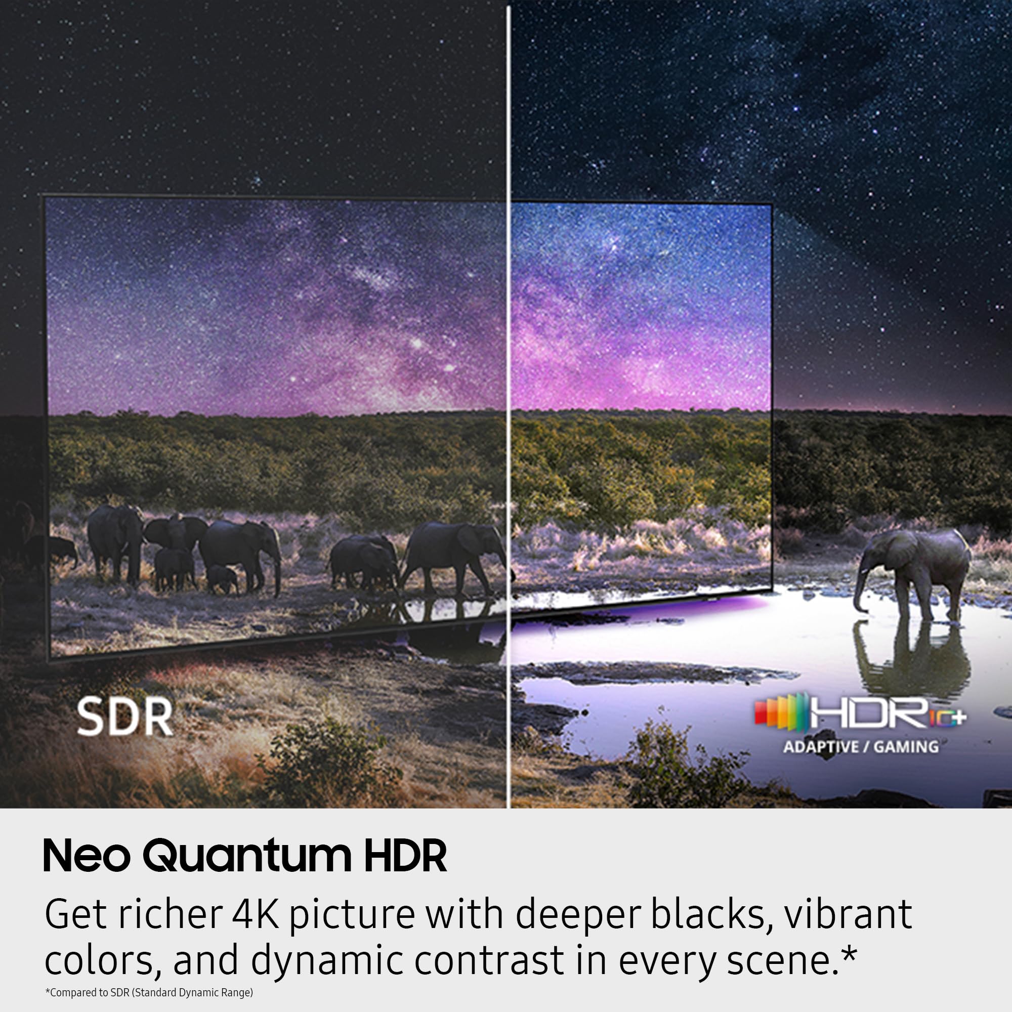 Samsung 55-Inch Class Neo QLED QN70F 4K Mini LED Smart TV (2025 Model) NQ4 AI Gen2 Processor, Quantum Matrix Technology Slim, Motion Xcelerator 144Hz, Samsung Vision AI, Alexa Built-in