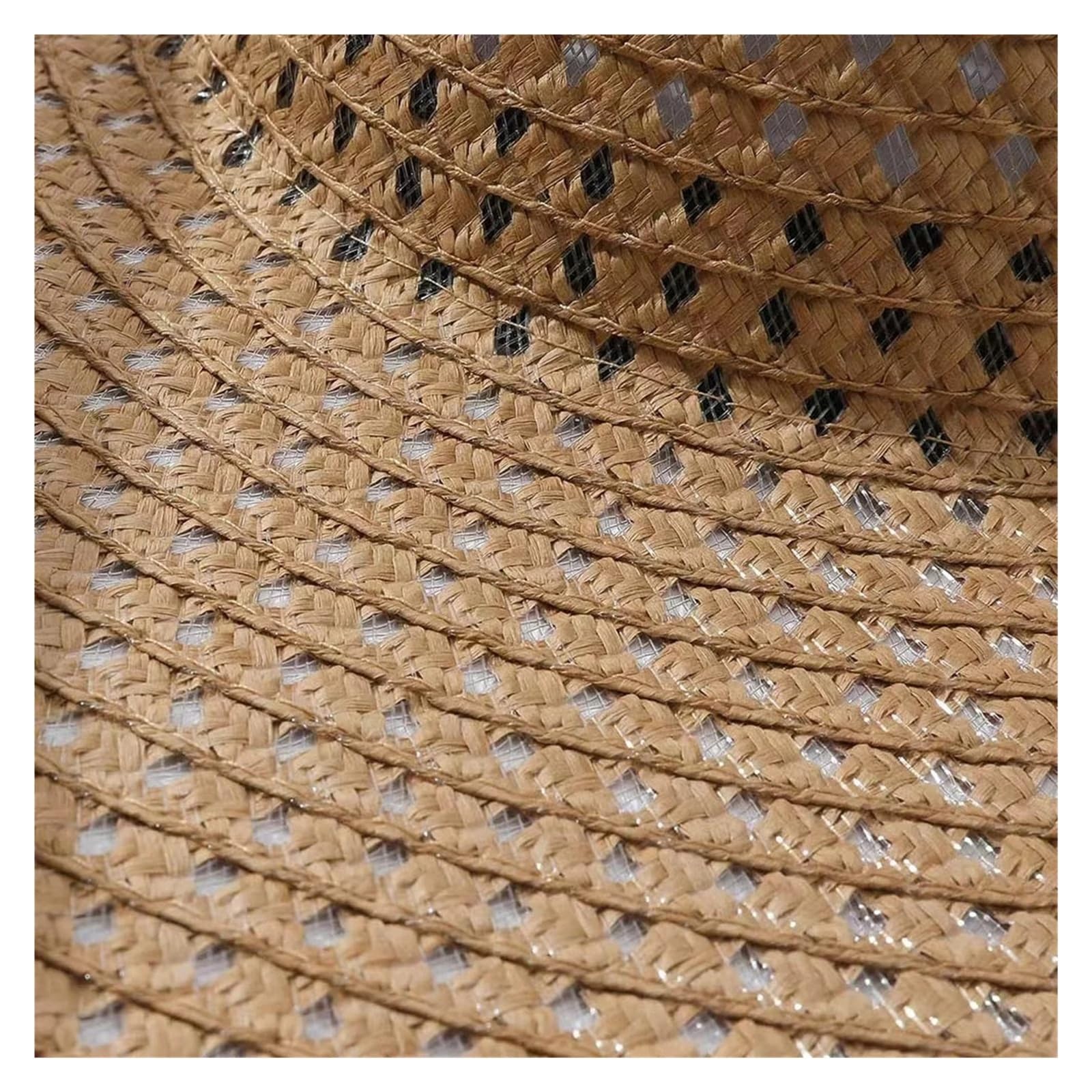 Cappello da sole a tesa larga oversize 70 cm viaggio grande in paglia spiaggia pieghevole estivo donna
