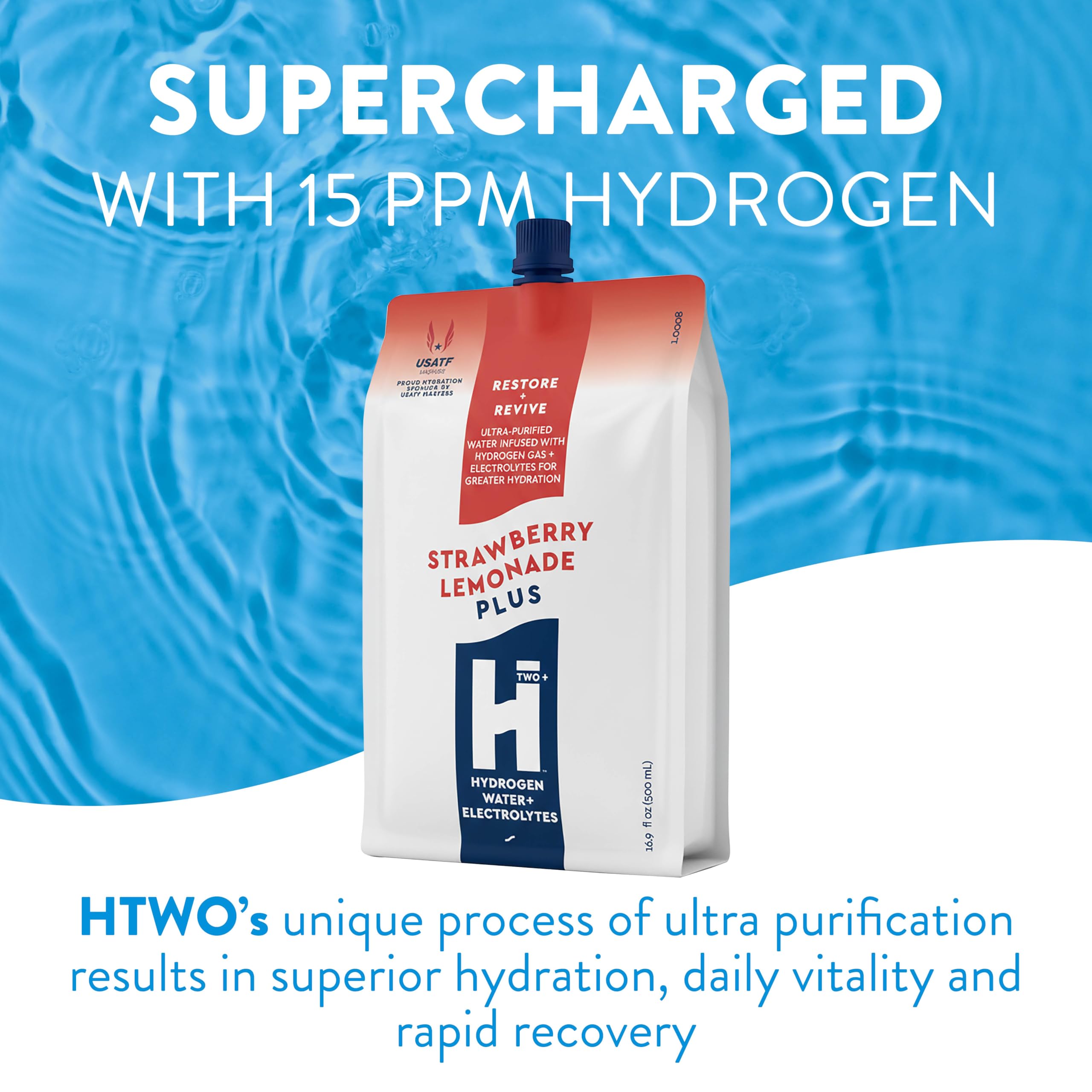 Amazon.com : HTWO Plus Molecular Hydrogen Water with Electrolytes