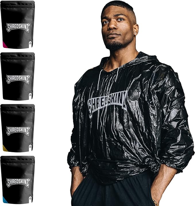 Shredskinz Sauna Suit As Seen on Shark Tank Sweat Suits for