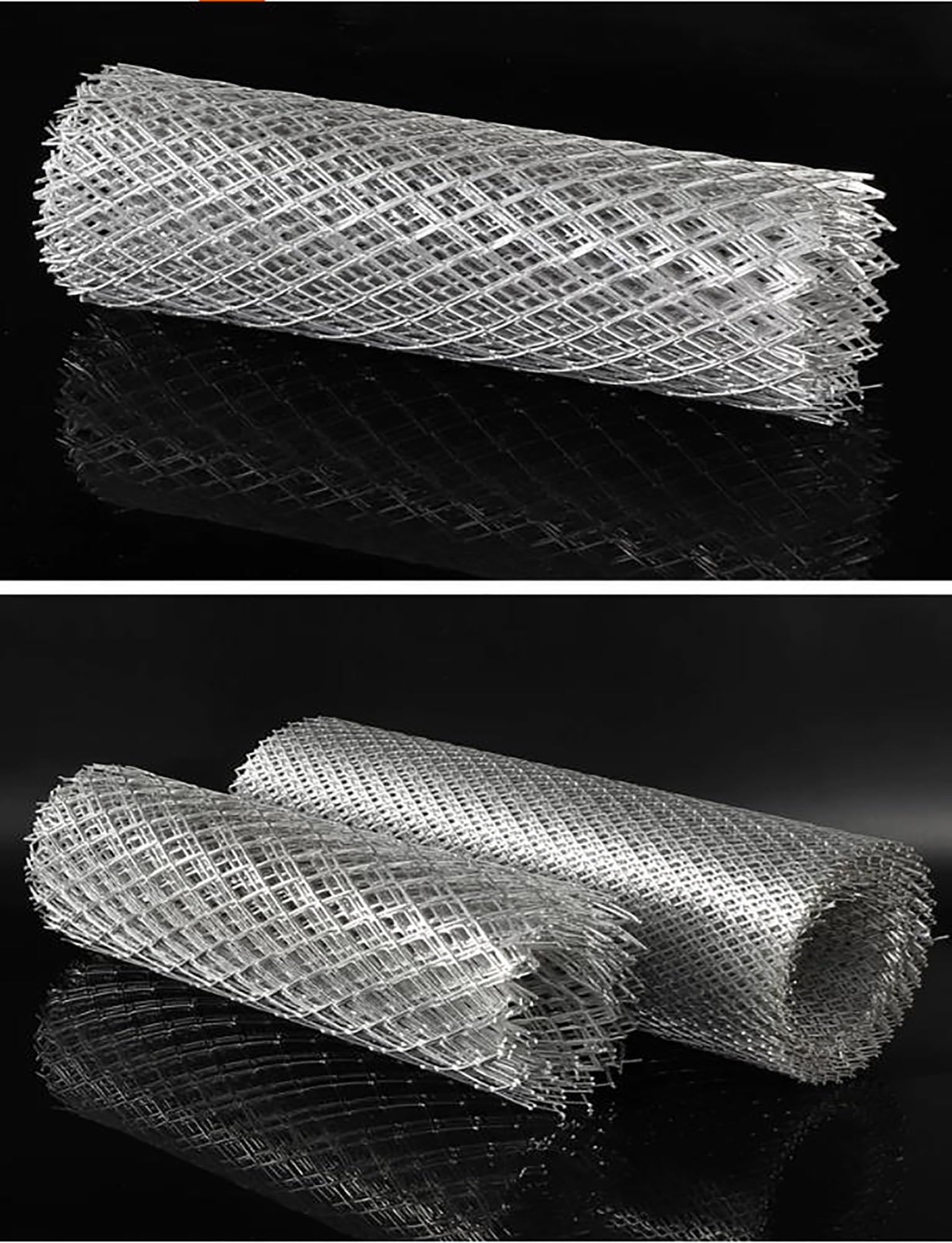 Aluminium-Diamant-Mesh-Blech, 2 x 4 mm Löcher, dekoratives Streckmetallgitter für Garten, Terrasse, Balkon, Blumenständer, 600 x 100 cm, Dicke 0,4 mm
