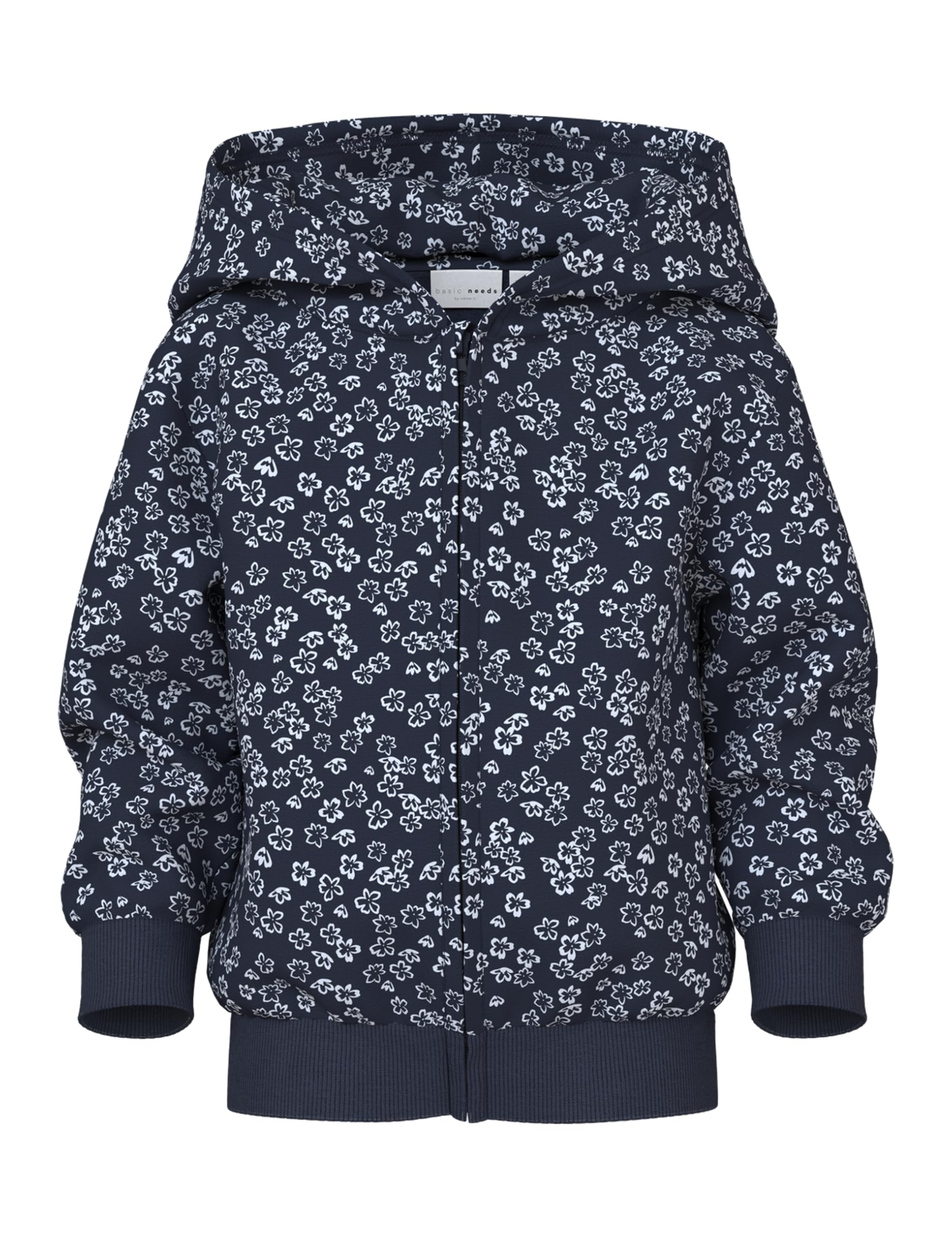 NAME IT Mädchen Nmfvoltana Nreg Sweat Card Wh Bru