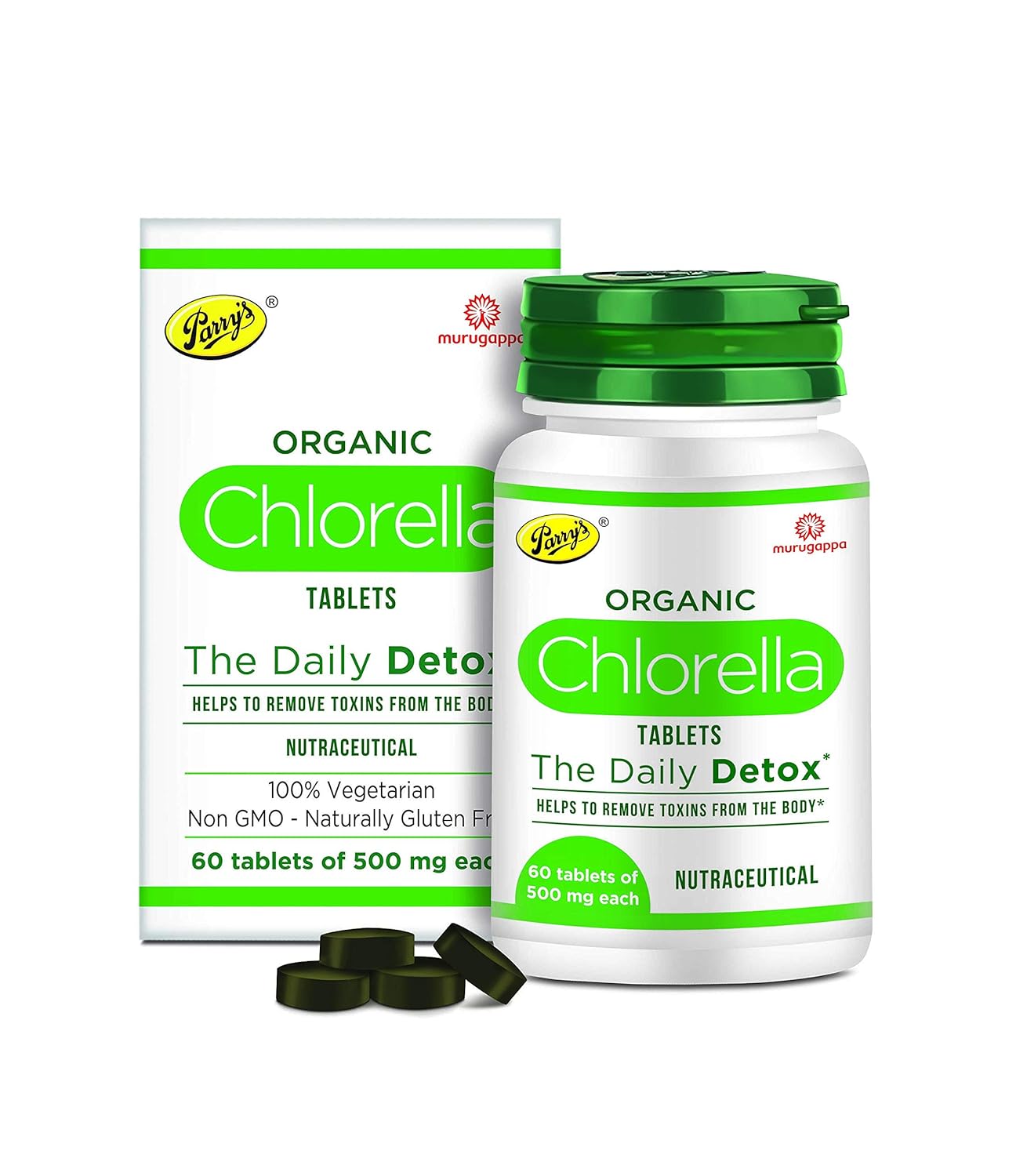Parry Wellness Organic Chlorella The Ultimate Detox Superfood