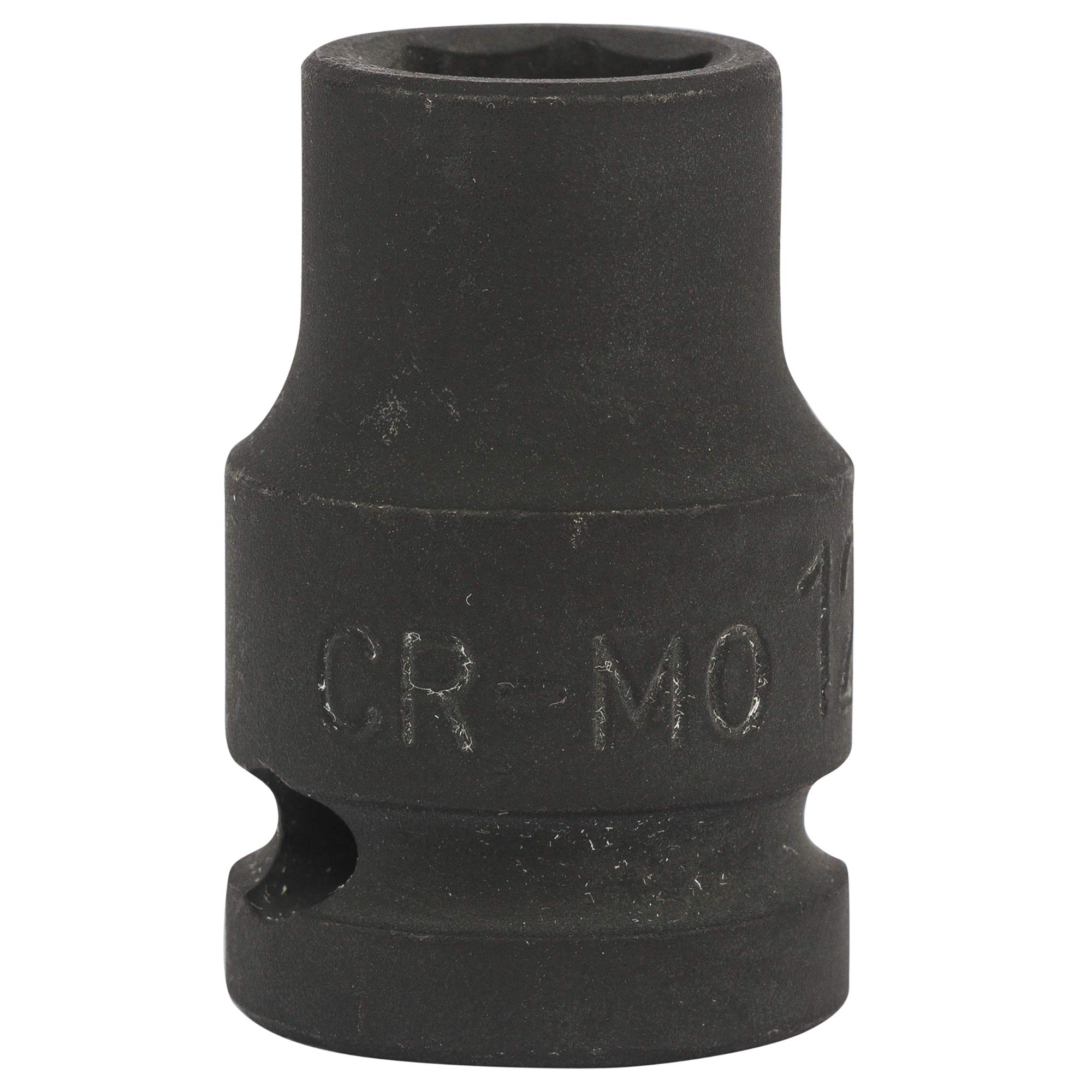 STANLEY STMT89439-8B Chrome-Molybdenum Steel 6 Point Impact Socket 1/2 inch 12 mm(Black)