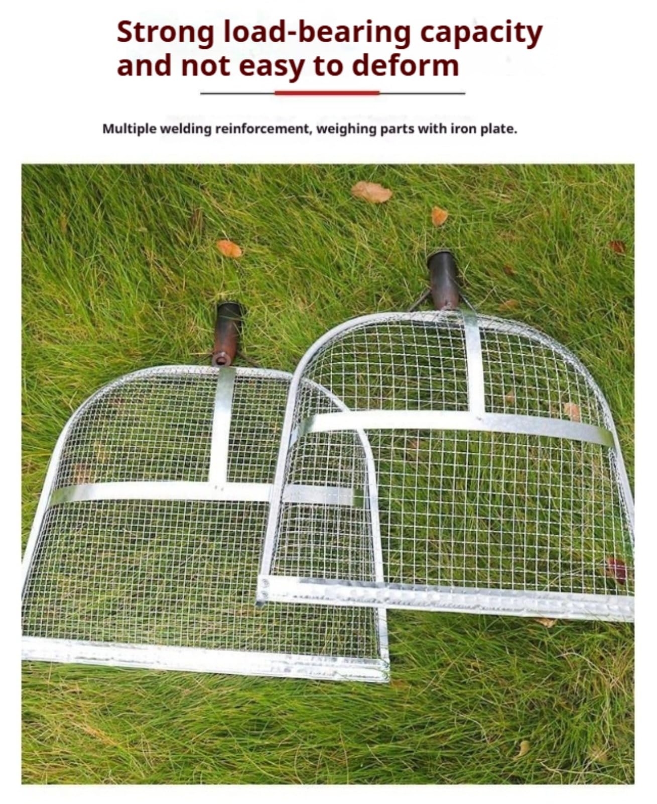 Setaccio Da Giardino 3 In 1 KOOLPUG - Reti Intercambiabili 3mm/6mm/12mm Per Terreno, Ghiaia E Compost