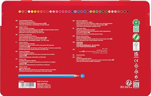 Miniatura 8 de Faber-Castell - Paquete escolar de crayones de gel para niños materiales de arte de calidad premium para niños