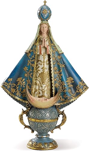 Josephs Studio by Roman - Figura de Virgen de San Juan de Lagos colección renacentista 14 pulgadas de alto resina y piedra regalo religioso