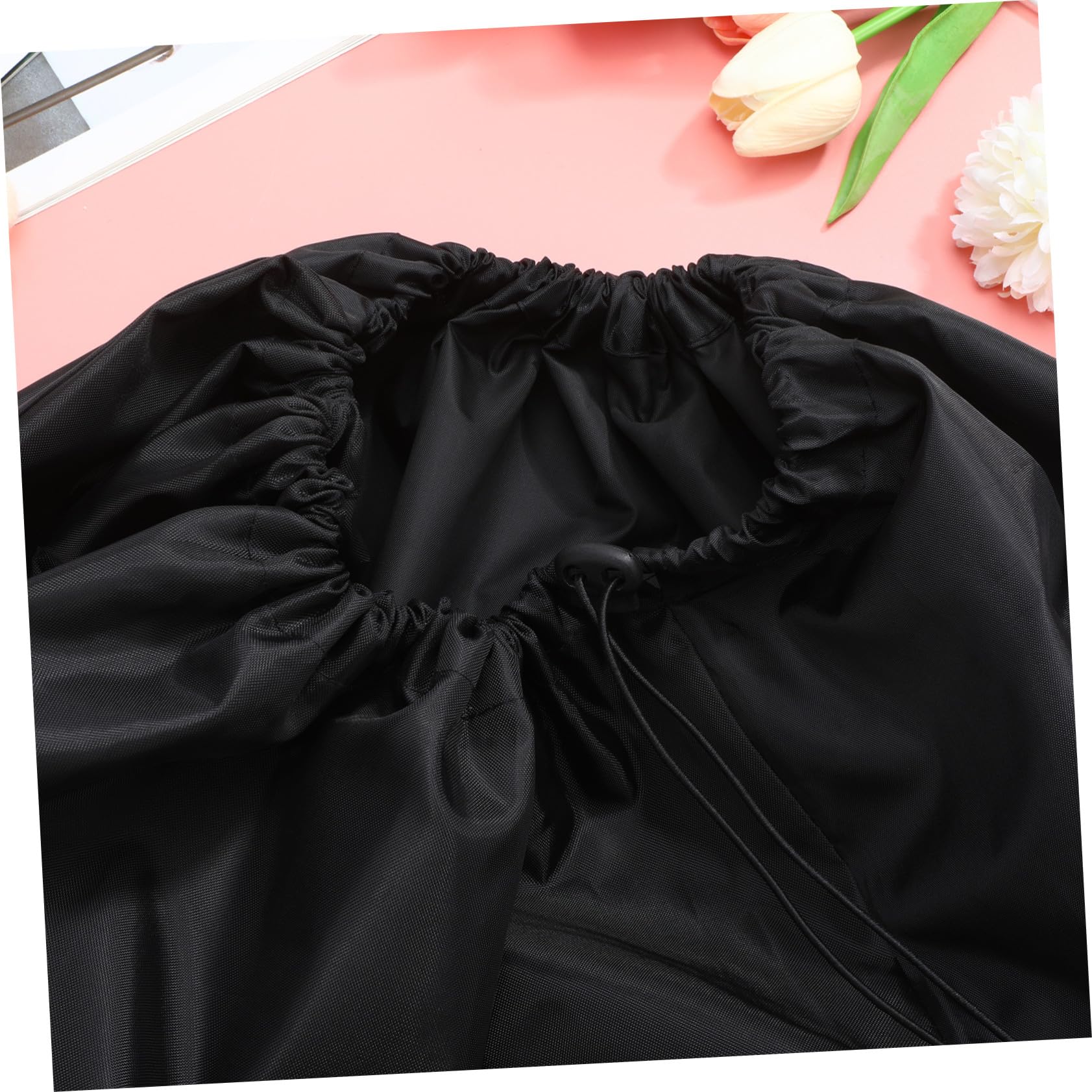 Borsa da Viaggio per Passeggino Compatibile la Maggior Parte dei Modelli, in Nylon Nero Chiusura a Cordoncino Bloccabile e Cuciture Rinforzate per Viaggi in Aereo