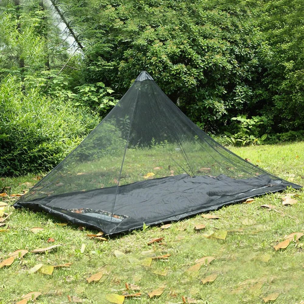 Mosquito Netting for Camping with Carry Bag Large Size 220X120cm Compact And Lightweight Protection for Camping accessories, Travel, Adult Tent Bed,Sleeping Bags