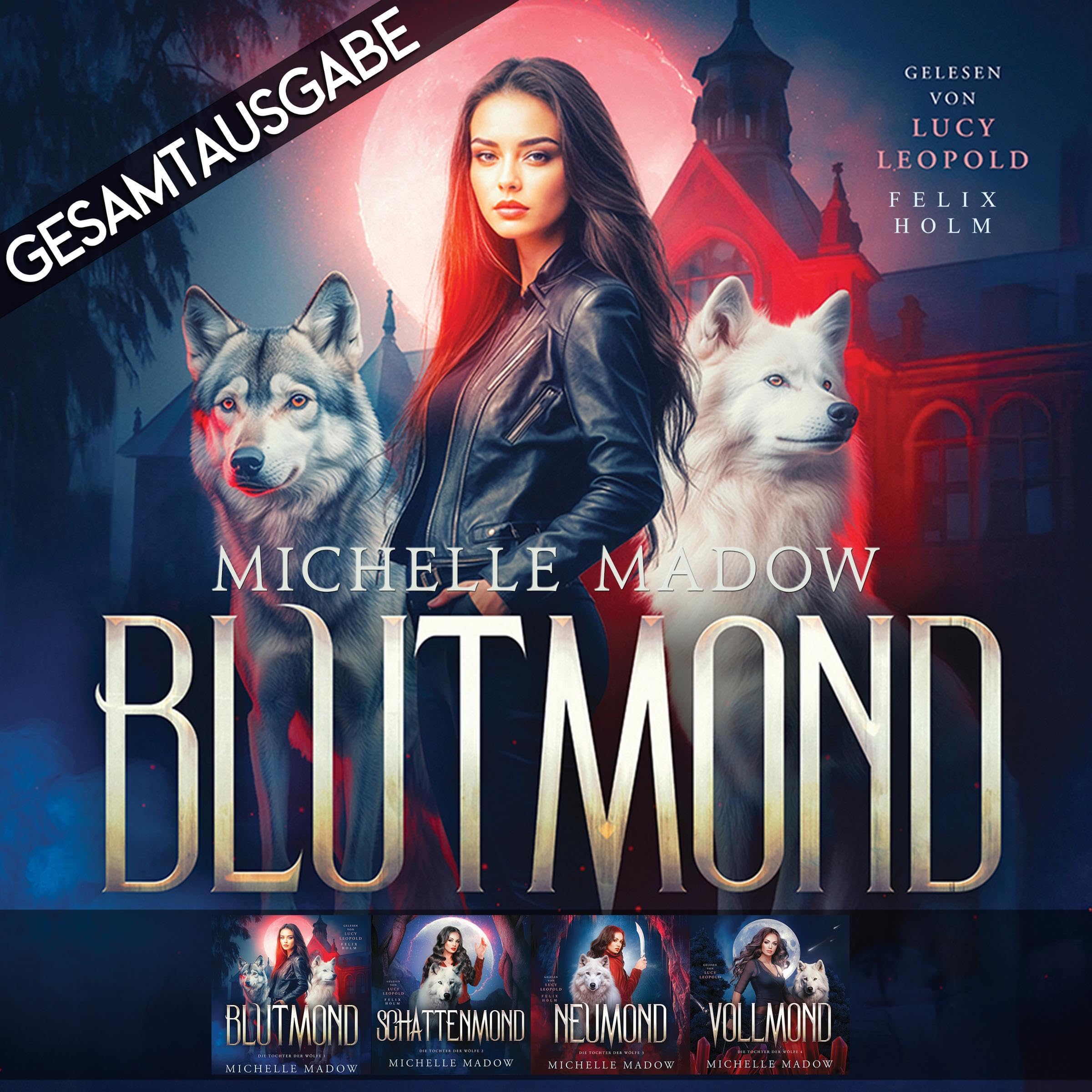 Cover art for Blutmond: Die Töchter der Wölfe, Gesamtausgabe
