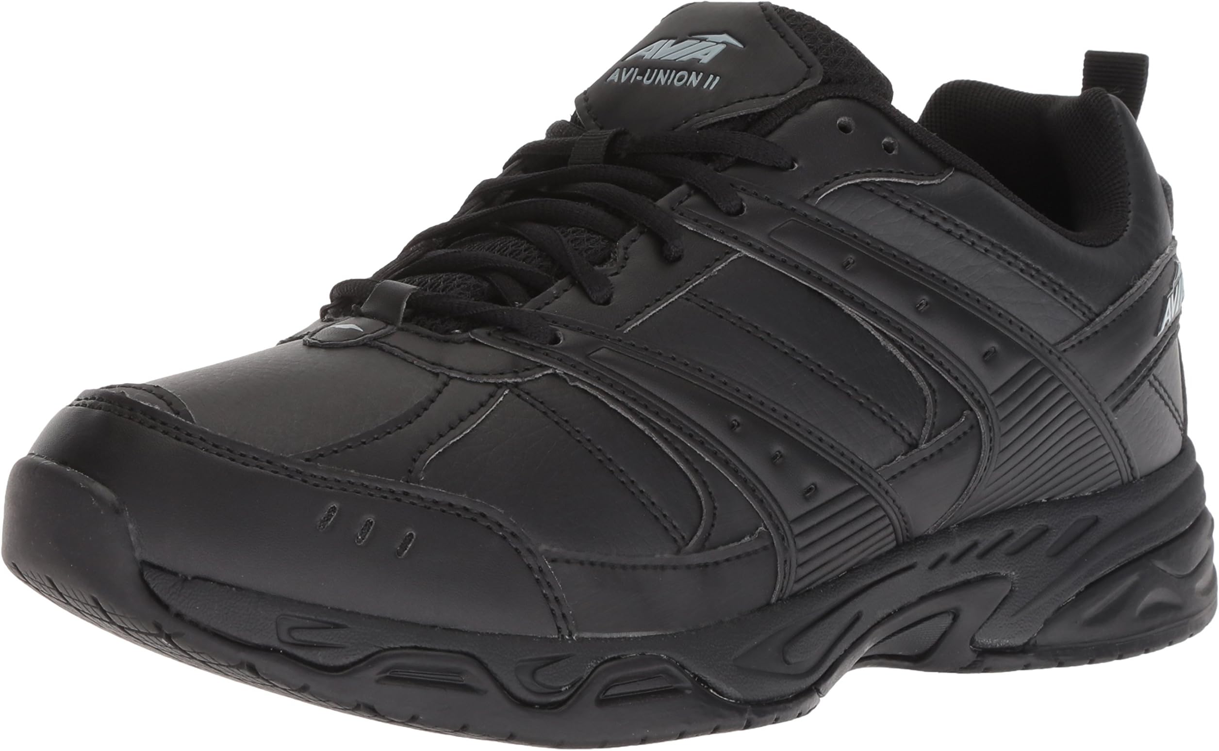 Avia Avi-Union II Non Slip Shoes for Men – Men's Work & Safety Footwear - Black or White