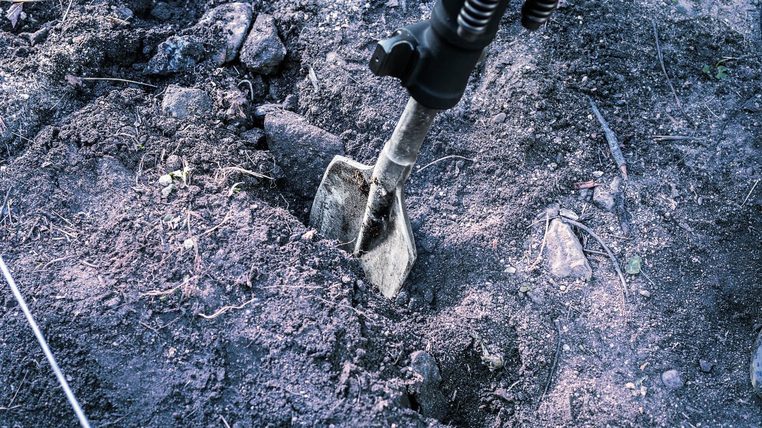 Bosch 1x Burin bêche PRO Hex 30-4C, arrondi (pour Sol, Graviers, Ø mm, Professional Accessoire Brise-béton)