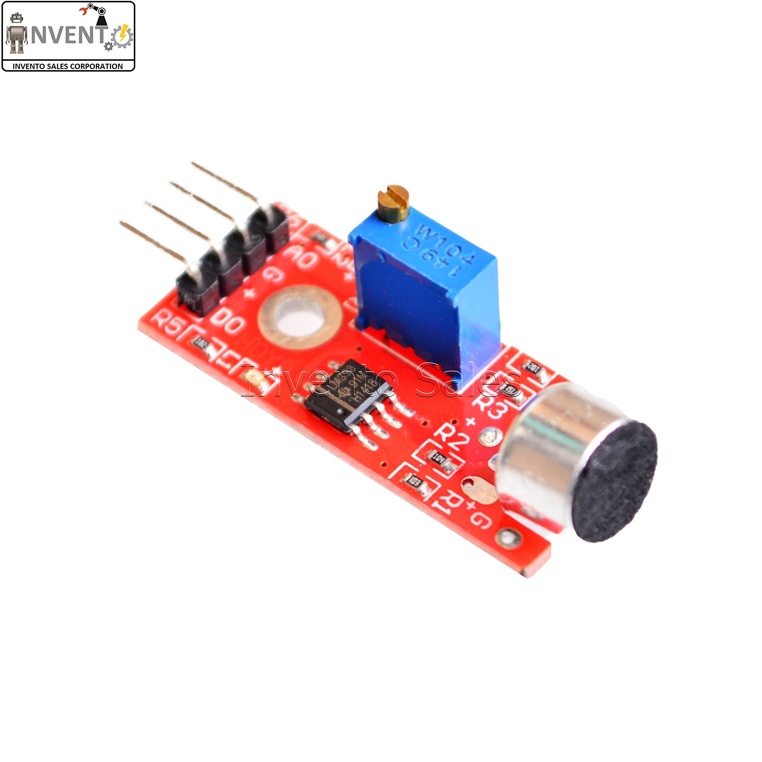 Invento Microphone Sensor AVR PIC High Sensitivity Sound Detection Module For DIY