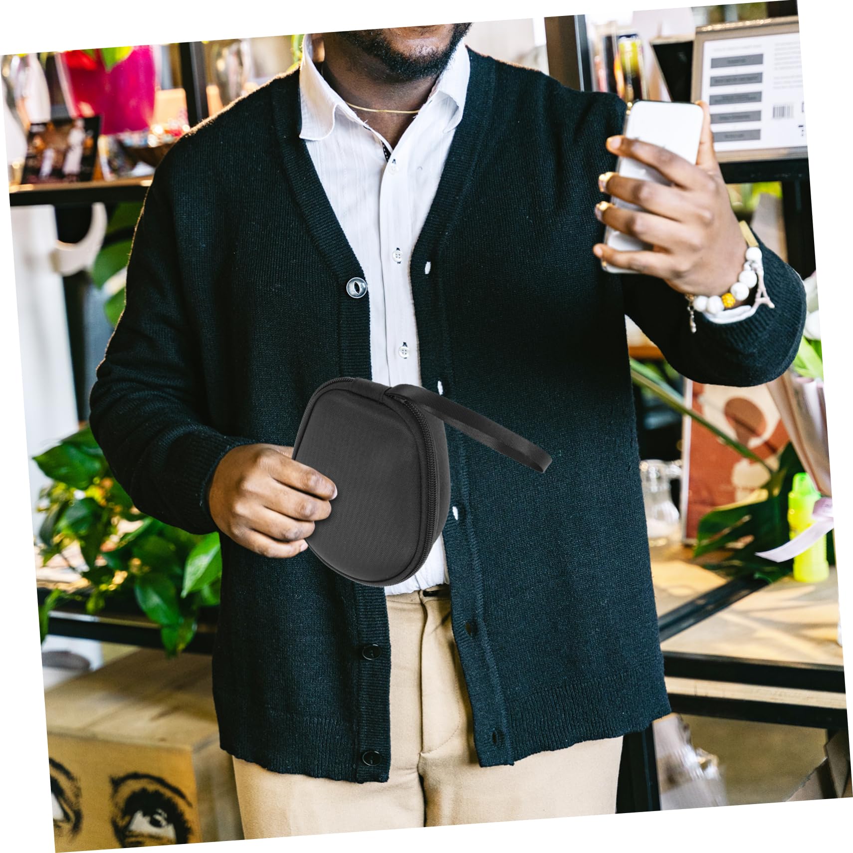 Angoily 5piezas Bolsa De Almacenamiento para Auriculares y Cables Organizador De Accesorios Portátil y Estuche para y