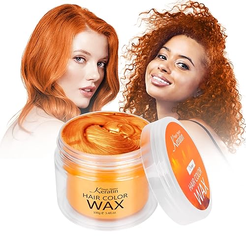 Tinte temporal para el cabello naranja cera de pintura Magic Master con queratina 34 onzas lĂquidas gel de color temporal lavable natural para niños Tinte temporal para el cabello naranja cera de pintura Magic Master con queratina 34 onzas lĂquidas gel de color temporal lavable natural para niños