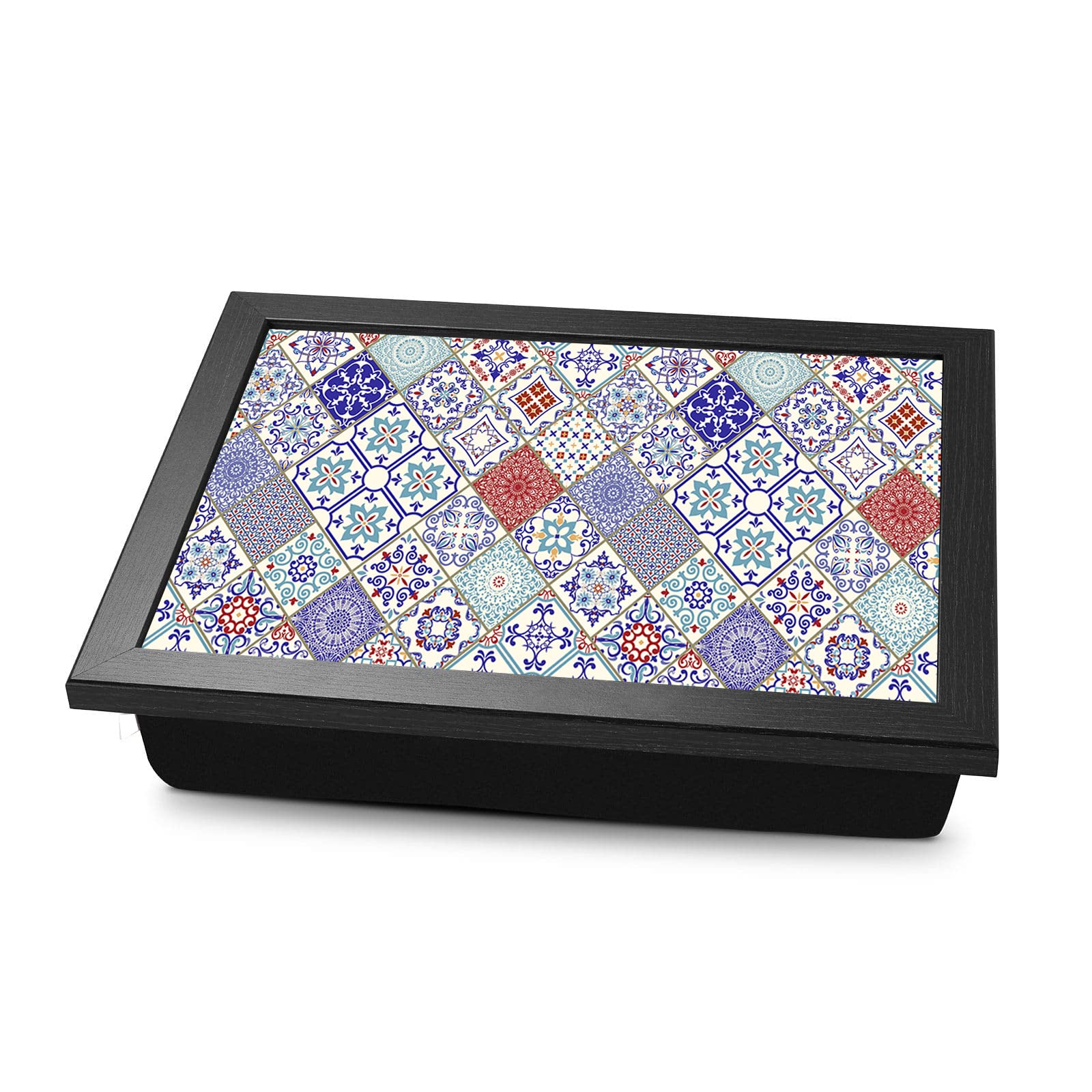 All Your Design Portable Wooden Frame Printed Laptray, Lapboard, Laptop Table Desk with Cushion Bottom for Writing, Eating, Studying(laptray-pt3-05) (B0B39C6T1F) Amazon Price History, Amazon Price Tracker
